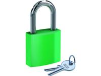 Basi 6190-4000-1500 Hangslot Verschillend sluitend Groen - thumbnail