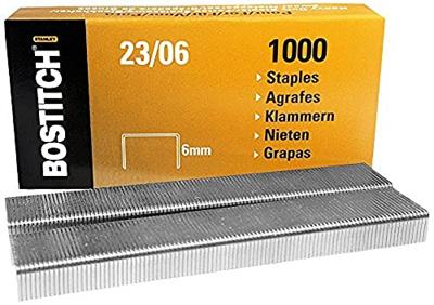 Bostitch nietjes 23-6-1M, 6 mm, verzinkt, voor PHD60, B310HDS, HD-23L17