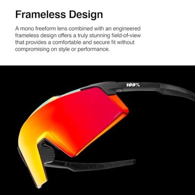 100% aerocraft (multilayer mirror lens) - sports glasses