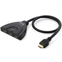 Equip 332703 3x1 hdmi switch, 1920 x 1080 pixels, full hd, black - thumbnail