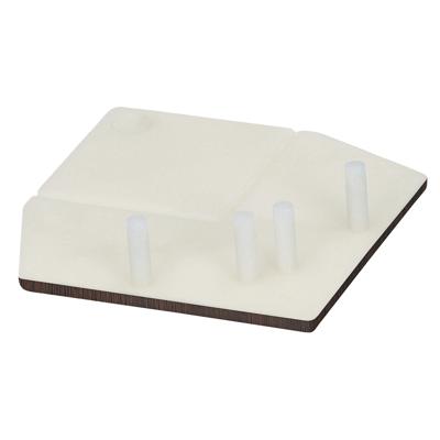 Keralit Eindkap voor 2803/2812 Donker eiken (2822)