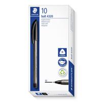 Pen Staedtler 4320 M Zwart 1 mm 10 Stuks - thumbnail