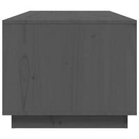 Salontafel 100x50x41 cm massief grenenhout grijs - thumbnail