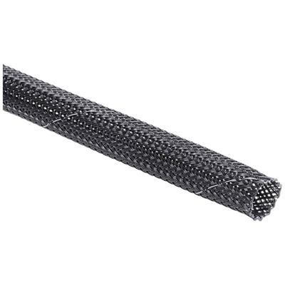 HellermannTyton 170-81100 HEGPETFRX03-PET-BK Gevlochten slang Zwart Polyester 2 tot 6 mm per meter HellermannTyton 170-81100 HEGPETFRX03-PET-BK Gevlochten slang Zwart Polyester 2 tot 6 mm per meter