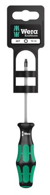 Wera 367 TORX® HF Schroevendraaier met Vasthoudfunctie, TX 15 x 80 mm - 1 stuk(s) - 05028051001