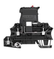 Weidmüller 1163050000 Zekering-serieklem Schroeven Zwart 50 stuk(s) - thumbnail