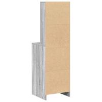 Highboard met lade Grijs sonoma 40 x 40,5 x 135 cm Bewerkt hout - thumbnail
