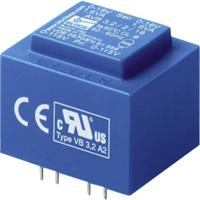 BLOCK AVB 3,2/2/9 Printtransformator 2 x 115 V 2 x 9 V/AC 3.20 VA 177 mA - thumbnail