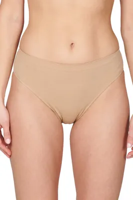 Perini naadloos ondergoed dames heupslip - elastisch katoenen dames onderbroek - Zwart - Wit