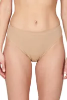 Perini naadloos ondergoed dames heupslip - elastisch katoenen dames onderbroek - Zwart - Wit - thumbnail