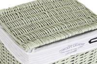 Mandenset DKD Home Decor Groen vlechtwerk 44 x 34 x 56 cm 5 Onderdelen - thumbnail