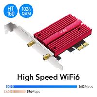 Cudy WE4000 netwerkkaart Intern WLAN / Bluetooth 2400 Mbit/s - thumbnail