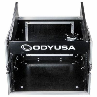 Odyssey FZ1006 audioapparatuurtas DJ-mixer Hard case Zwart, Roestvrijstaal
