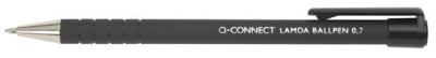 Q-CONNECT balpen Lambda, 0,5 mm, medium punt, zwart