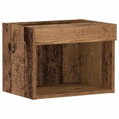 TV-kast 2 pcs Oud hout 40 x 30 x 30 cm Bewerkt hout
