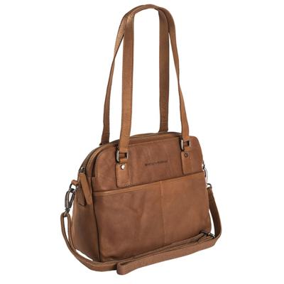 Chesterfield Schoudertas / Shopper Bilbao Cognac