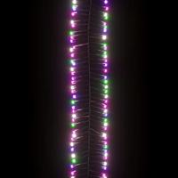 VidaXL Lichtslinger cluster met 1000 led&apos;s pastel meerkleurig 11 m pvc - thumbnail