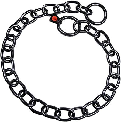 Hondenhalsband Hs Sprenger Zwart 4 mm Schakels Halflang (74 cm)
