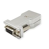 ROLINE DB9 female-RJ45 female 8P/8C 8 aders., zilver - thumbnail
