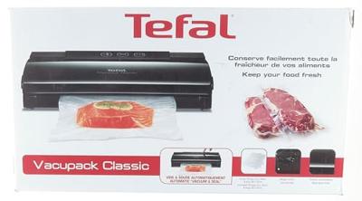 Tefal VT254070 Vacupack Classic Vacuümmachine Zwart Tefal VT254070 Vacupack Classic Vacuümmachine Zwart