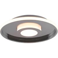 LED Plafondlamp - Badkamerlamp - Trion Asmaya - Opbouw Rond 35W - Spatwaterdicht IP44 - Dimbaar - Warm Wit 3000K - Mat Chroom - Aluminium - thumbnail