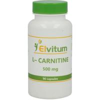 Elvitum L-Carnitine 90 Vegetarische capsules - thumbnail