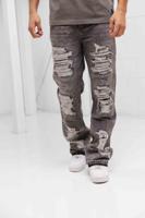 Amicci Sarrona Jeans Heren Grijs - Maat 30 - Kleur: Grijs | Soccerfanshop - thumbnail