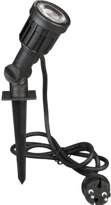 Luxform buitenspot Dominica 400lm 4,5W 230V 135/267 cm zwart Luxform buitenspot Dominica 400lm 4,5W 230V 135/267 cm zwart