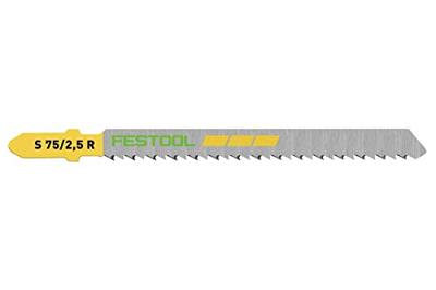 Festool S 75/2,5 R/5 Decoupeerzaagblad WOOD FINE CUT VE=5 - 204259