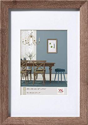 walther+ design EF520N Wissellijst Papierformaat: 10 x 15 cm Noten walther+ design EF520N Wissellijst Papierformaat: 10 x 15 cm Noten