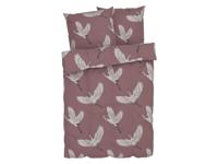 LIVARNO home Satijnen dekbedovertrek 240 x 220 cm (Grijs/geruit) - thumbnail