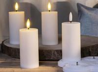 4 HI Oplaadbare Vlamloze LED Kaarsen - thumbnail