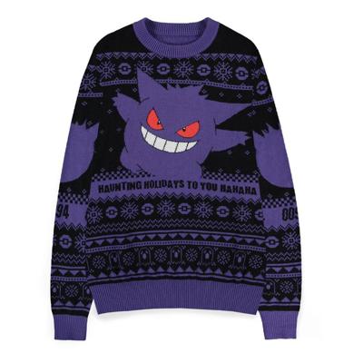 Pokémon - Gengar Christmas Jumper (Black)