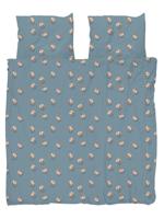 Snurk Hedgy Blue Dekbedovertrek - thumbnail