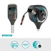 GARDENA RollUp S 15 m 18606-20 Tuinslanghouder voor aan de muur 15 m 1 stuk(s) - thumbnail