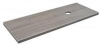Wiesbaden wastafelblad 1200x460x36 houtnerf grijs - thumbnail