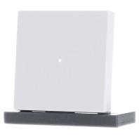 Busch-Jaeger 2CKA006220A0481 Afdekking 1-voudig free@home Wit, Verkeerswit 1 stuk(s)