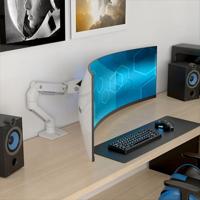 Ergotron HX mit VHD Pivot Tafelbeugel voor monitor Aantal monteerbare displays: 1 Display(s) 144,8 cm (57) Wit In hoogte verstelbaar, Kantelbaar - thumbnail