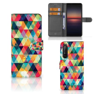 Sony Xperia 1 II | Telefoon Hoesje | Geruit Sony Xperia 1 II | Telefoon Hoesje | Geruit