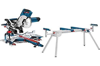 Bosch Professional GCM 8 SJL Afkortzaag 216mm 1600W + Onderstel GTA 2600 - 0615990FV8 - thumbnail