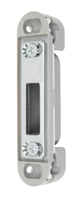 Nemef VS 5105 Bijzetsluitplaat | kunststof met stalen stelplaat 25x115mm afgerond | verstelbaar | incl.opvulstuk | DR 1+2+3+4 - 9510501000