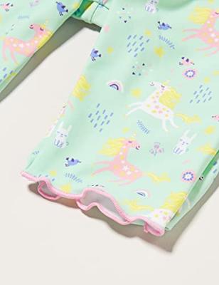 Playshoes zwempak lange mouw Eenhoorn Mintgroen-86-92