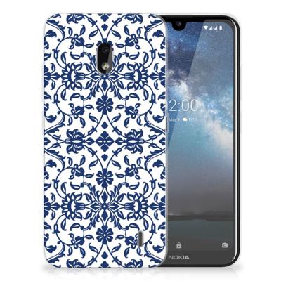 Nokia 2.2 TPU Case Flower Blue