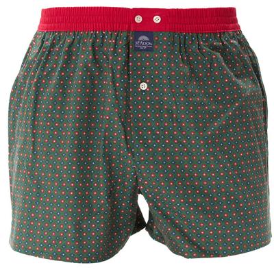 McAlson boxer groen met print