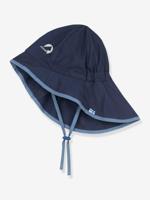 Lichtgewicht UV-zonnehoed voor kinderen AURINKO FINKID jeansblauw - thumbnail