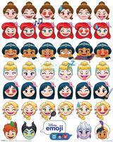 Poster Disney - Emoji Princess Emotions 40x50cm - thumbnail