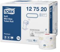 Toiletpapier Tork T6 Premium 2-laags 90m wit 127520 - thumbnail