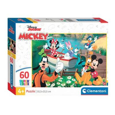 Clementoni legpuzzel super color disney mickey mouse, 60st. Clementoni legpuzzel super color disney mickey mouse, 60st.
