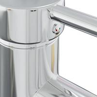 VidaXL Inbouwwastafel met kraan 81x39x18 cm keramiek wit - thumbnail