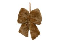 Strik kunst bont bruin 30 cm - thumbnail